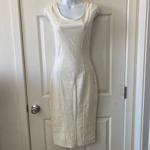 White Beware Dress